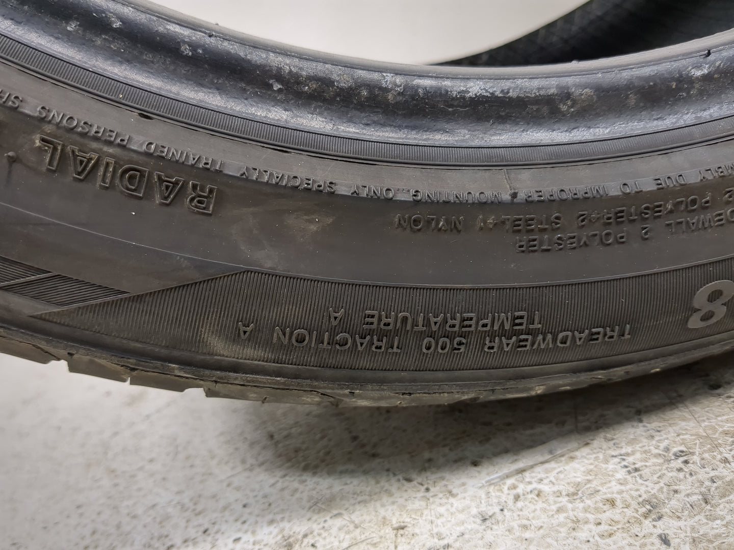 Used Tire 235/45R18 LEXANI LX UHP-207 98W - Tread Depth 8/32 - Oemusedautoparts1.com