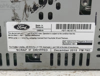 2016 Ford Fusion Radio AM FM Cd Player Receiver Replacement P/N:FS7T-19C107-YC Fits OEM Used Auto Parts - Oemusedautoparts1.