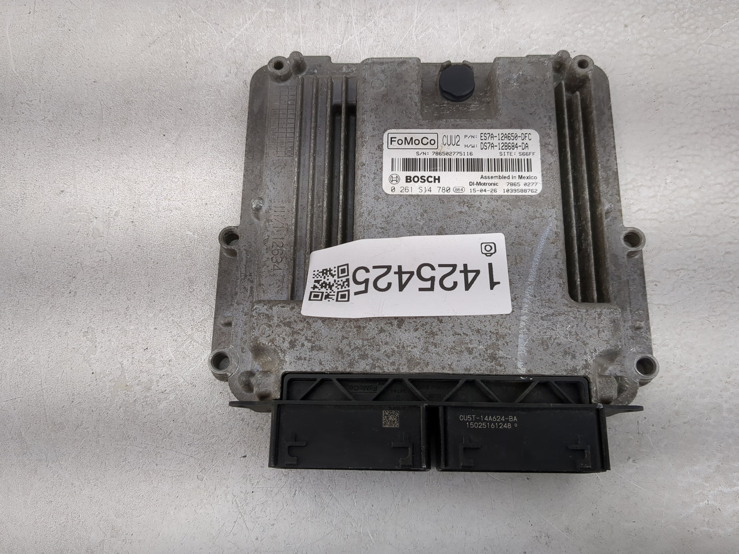 2014-2016 Ford Fusion PCM Engine Control Computer ECU ECM PCU OEM P/N:DS7A-12B684-DA Fits Fits 2014 2015 2016 OEM Used Auto 