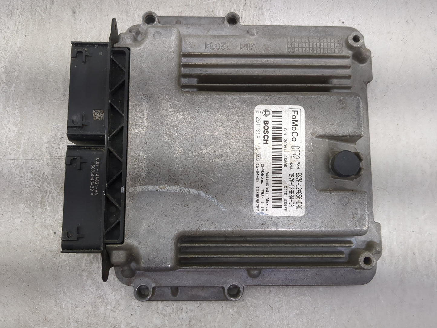 2014-2016 Ford Fusion PCM Engine Control Computer ECU ECM PCU OEM P/N:ES7A-12A650-DAC DS7A-12B684-DA Fits Fits 2014 2015 201