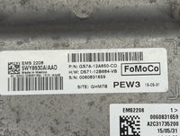 2014-2016 Ford Fusion PCM Engine Control Computer ECU ECM PCU OEM P/N:GS7A-12A650-CD Fits Fits 2014 2015 2016 OEM Used Auto 