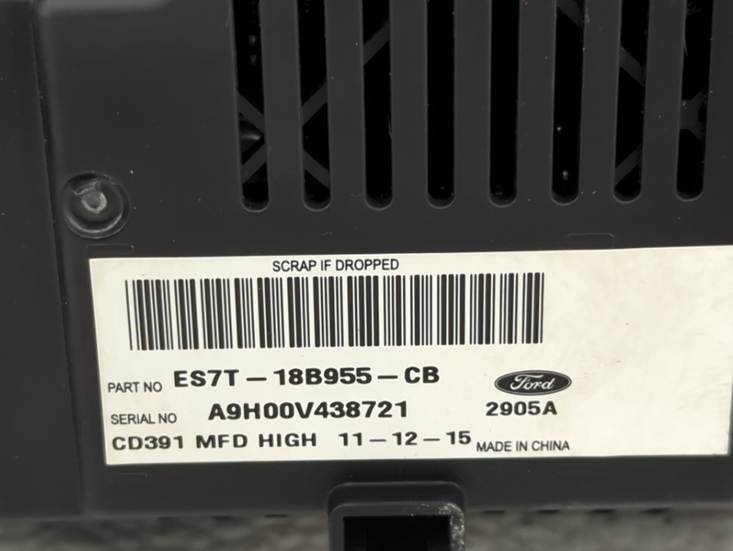 2016 Ford Fusion Information Display Screen - Oemusedautoparts1.com