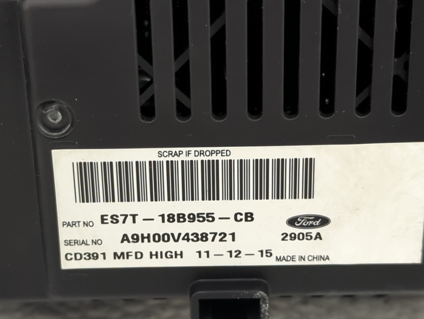2016 Ford Fusion Information Display Screen - Oemusedautoparts1.com