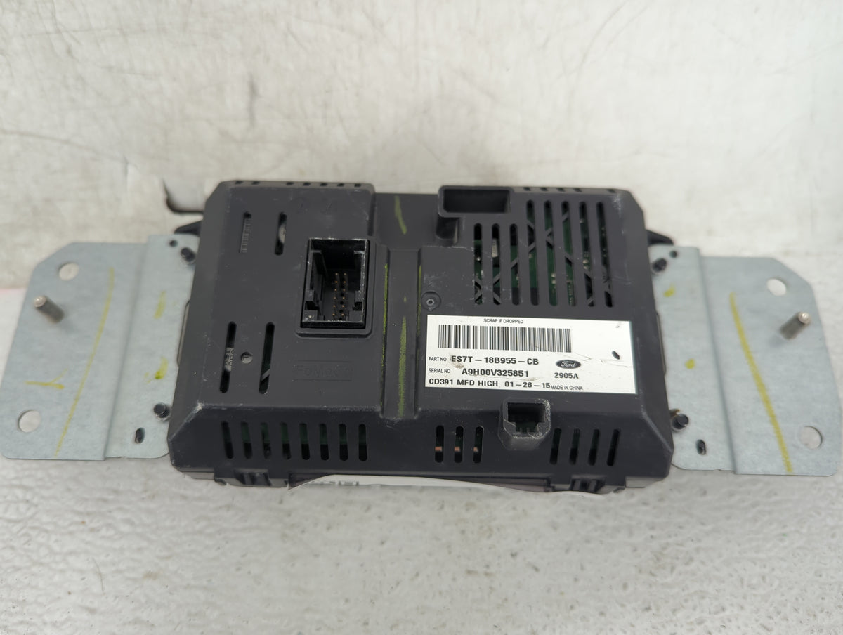 2014-2016 Ford Fusion Information Radio Display Screen - Oemusedautoparts1.com