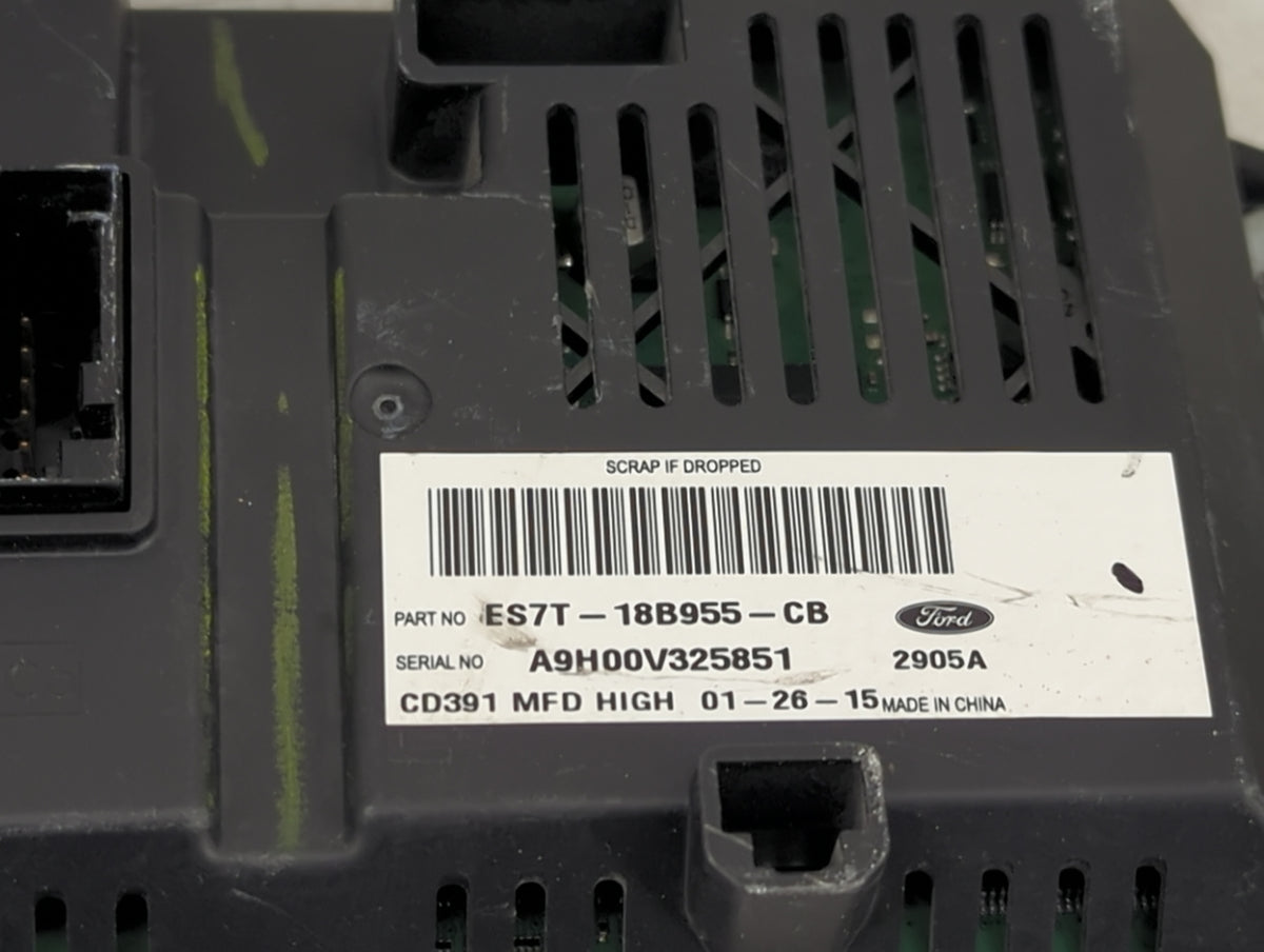 2014-2016 Ford Fusion Information Radio Display Screen - Oemusedautoparts1.com