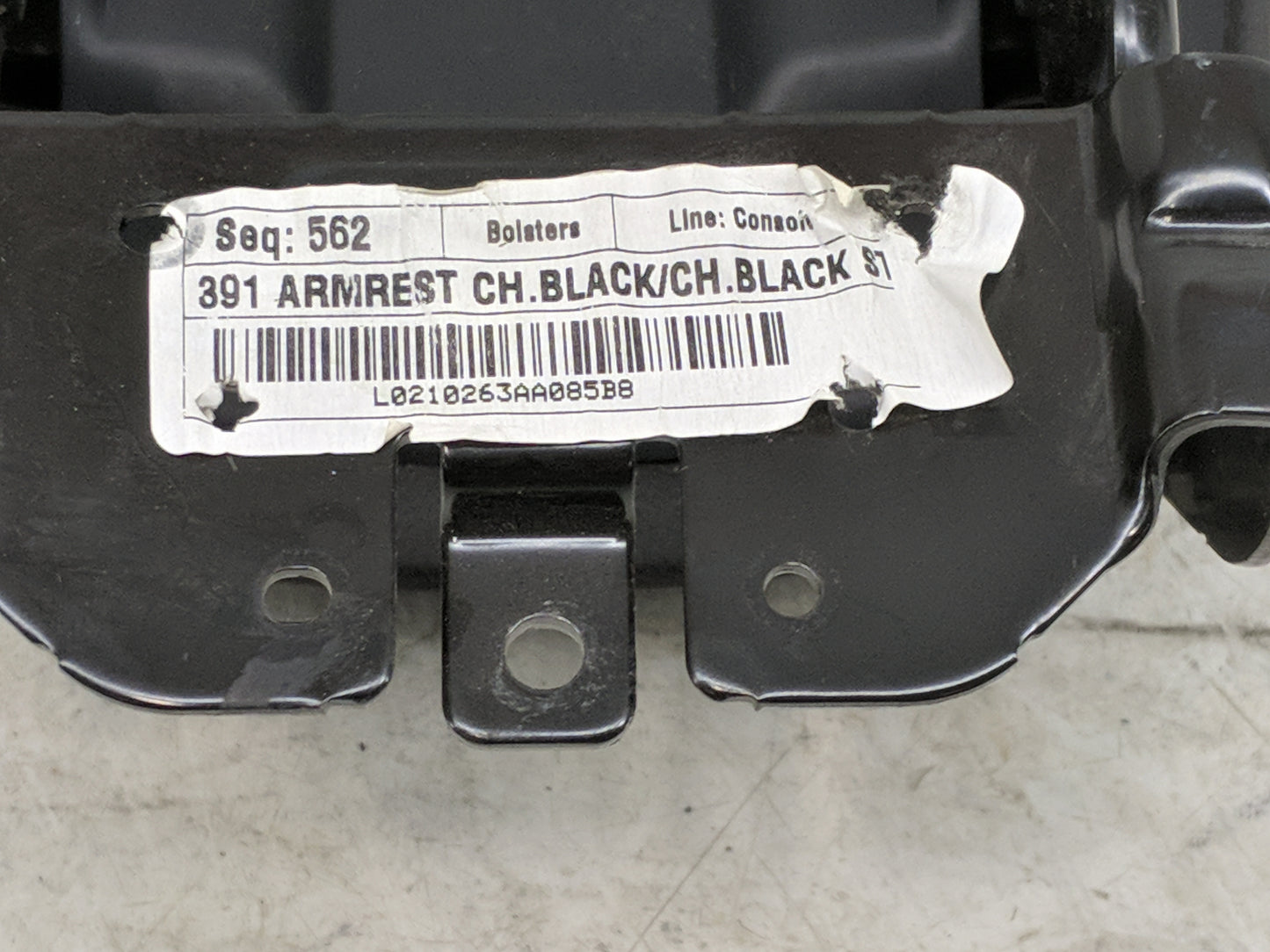 2016 Ford Fusion Center Console Armrest Cover Lid Fits OEM Used Auto Parts - Oemusedautoparts1.com