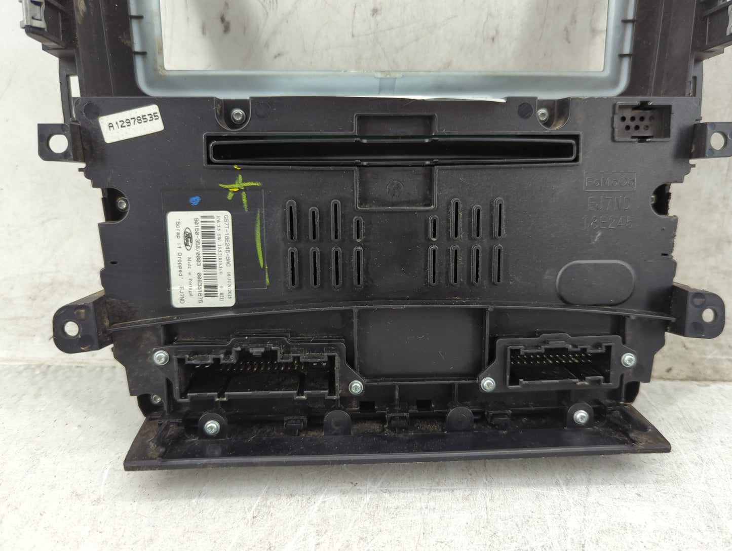 2016-2020 Ford Fusion Radio AM FM Cd Player Receiver Replacement P/N:GS7T-18E245-BAC Fits Fits 2016 2017 2018 2019 2020 OEM 