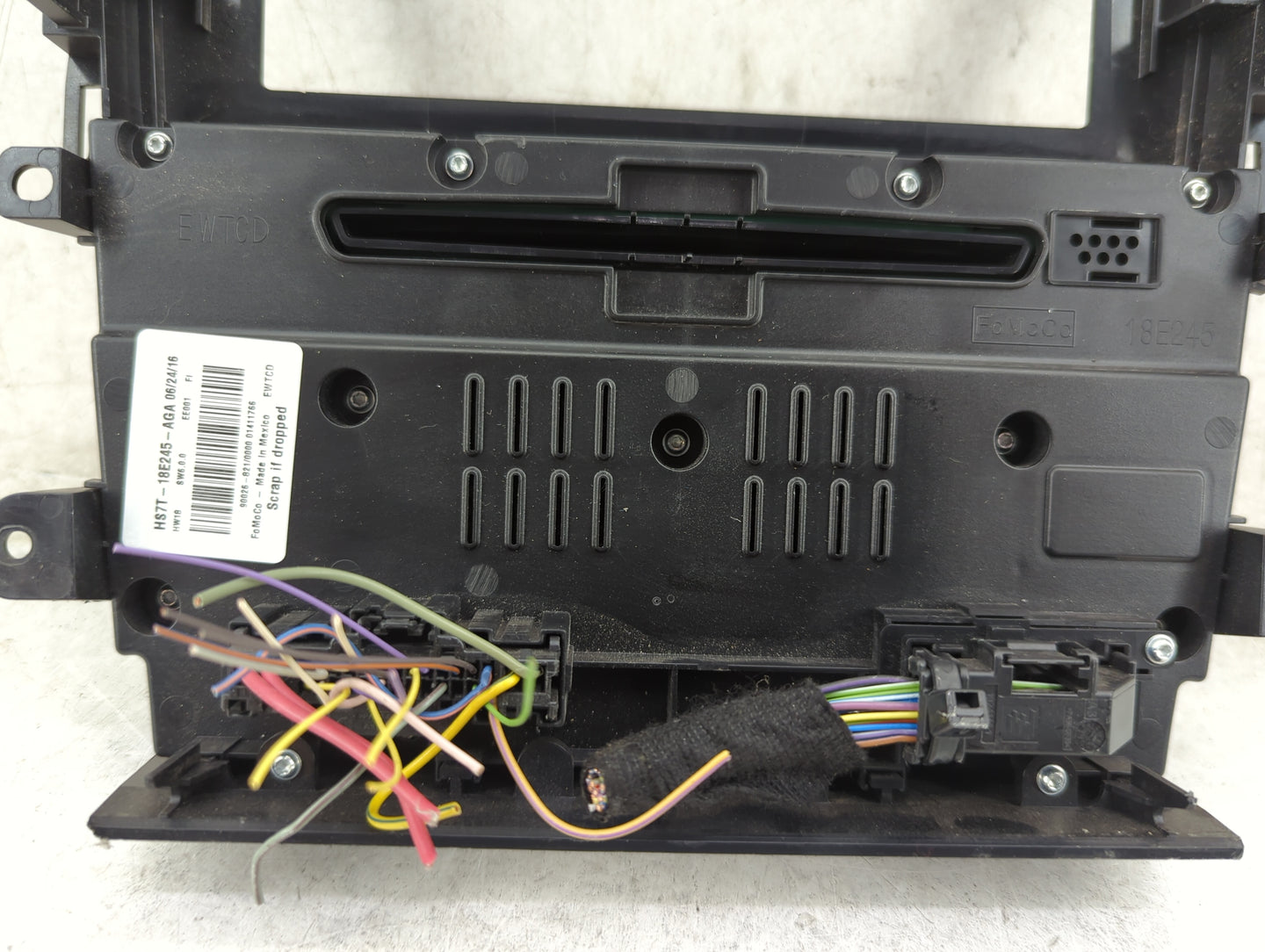 2016-2020 Ford Fusion Radio Control Panel - Oemusedautoparts1.com