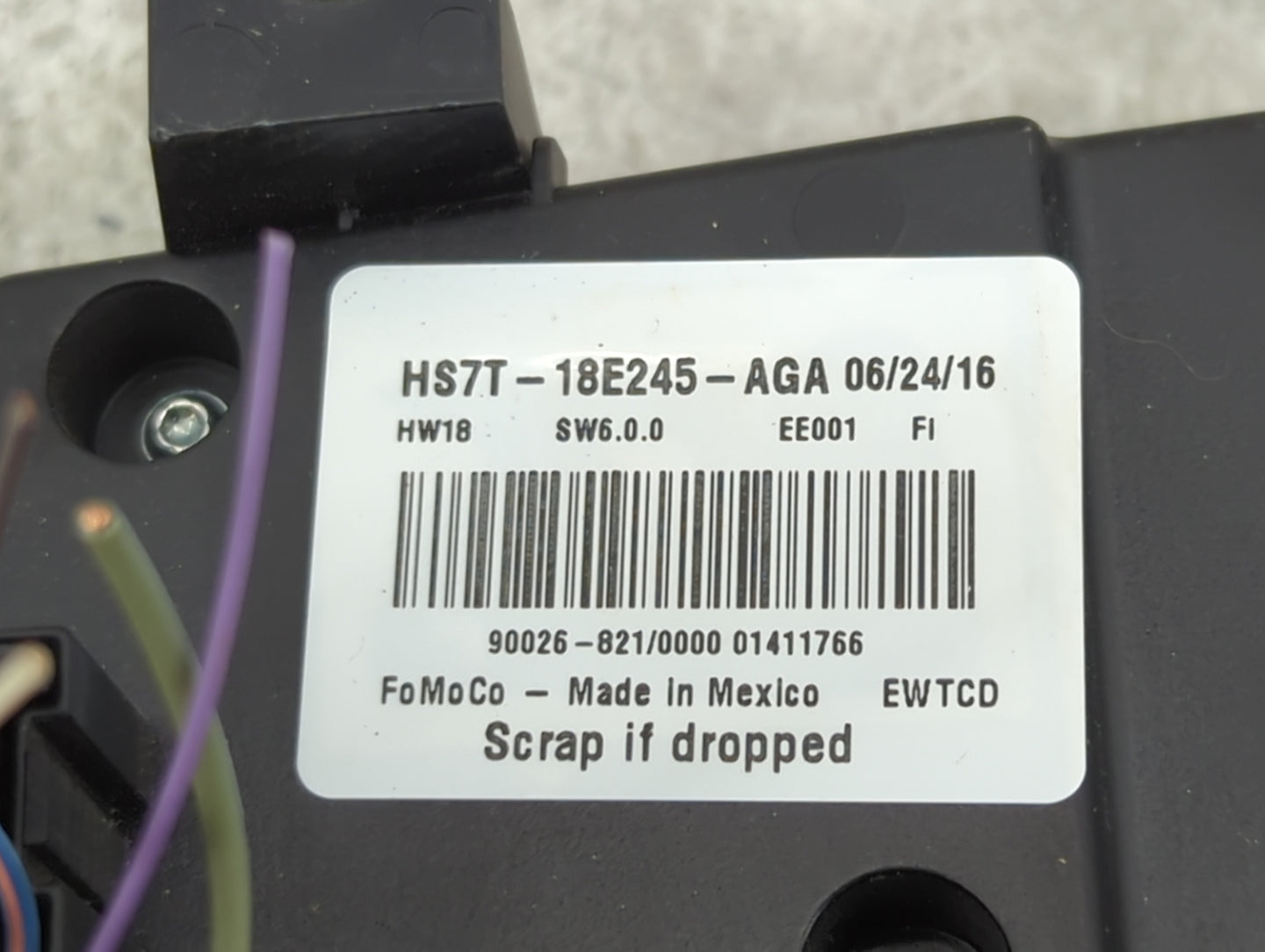 2016-2020 Ford Fusion Radio Control Panel - Oemusedautoparts1.com