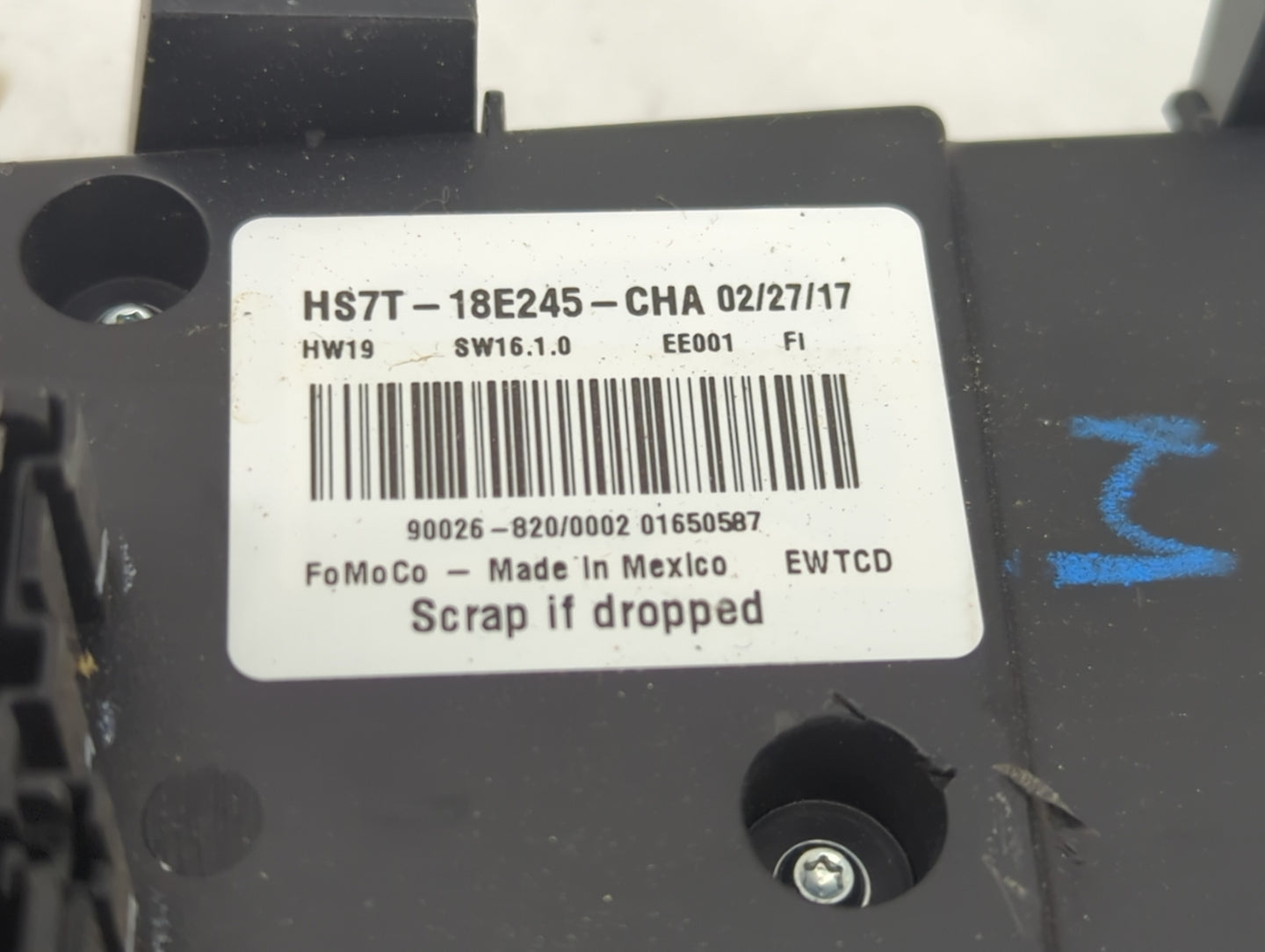 2016-2020 Ford Fusion Radio Control Panel - Oemusedautoparts1.com