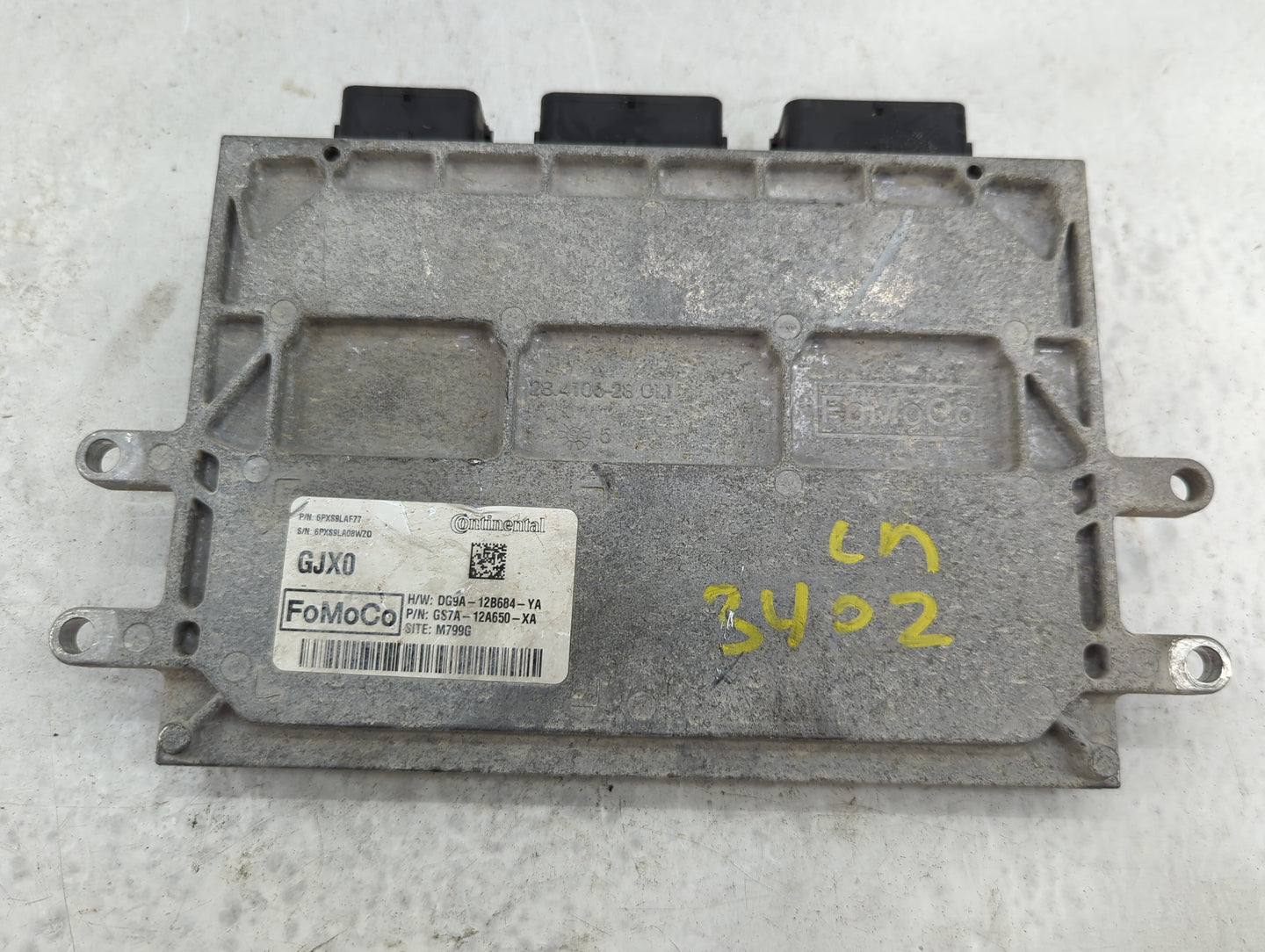 2014-2016 Ford Fusion PCM Engine Control Computer ECU ECM PCU OEM P/N:GS7A-12A650-XA DG9A-12B684-YA Fits Fits 2014 2015 2016