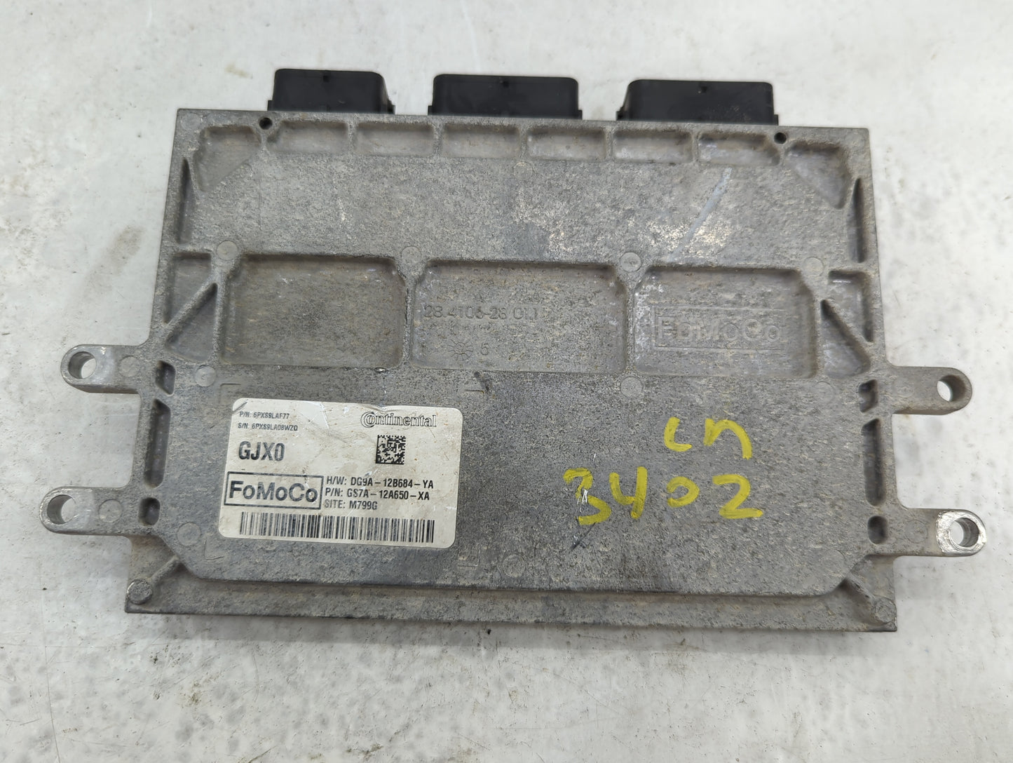 2014-2016 Ford Fusion PCM Engine Control Computer ECU ECM PCU OEM P/N:GS7A-12A650-XA DG9A-12B684-YA Fits Fits 2014 2015 2016