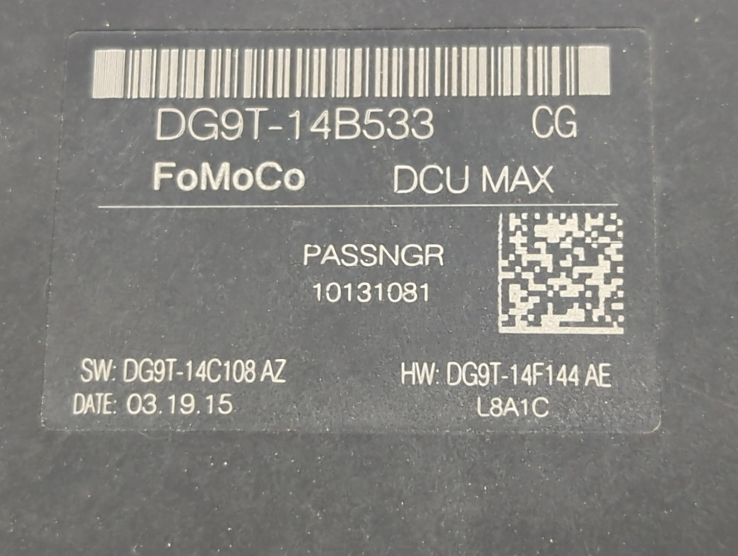 Ford Fusion Body Control Module Bcm 1448373 - Oemusedautoparts1.com