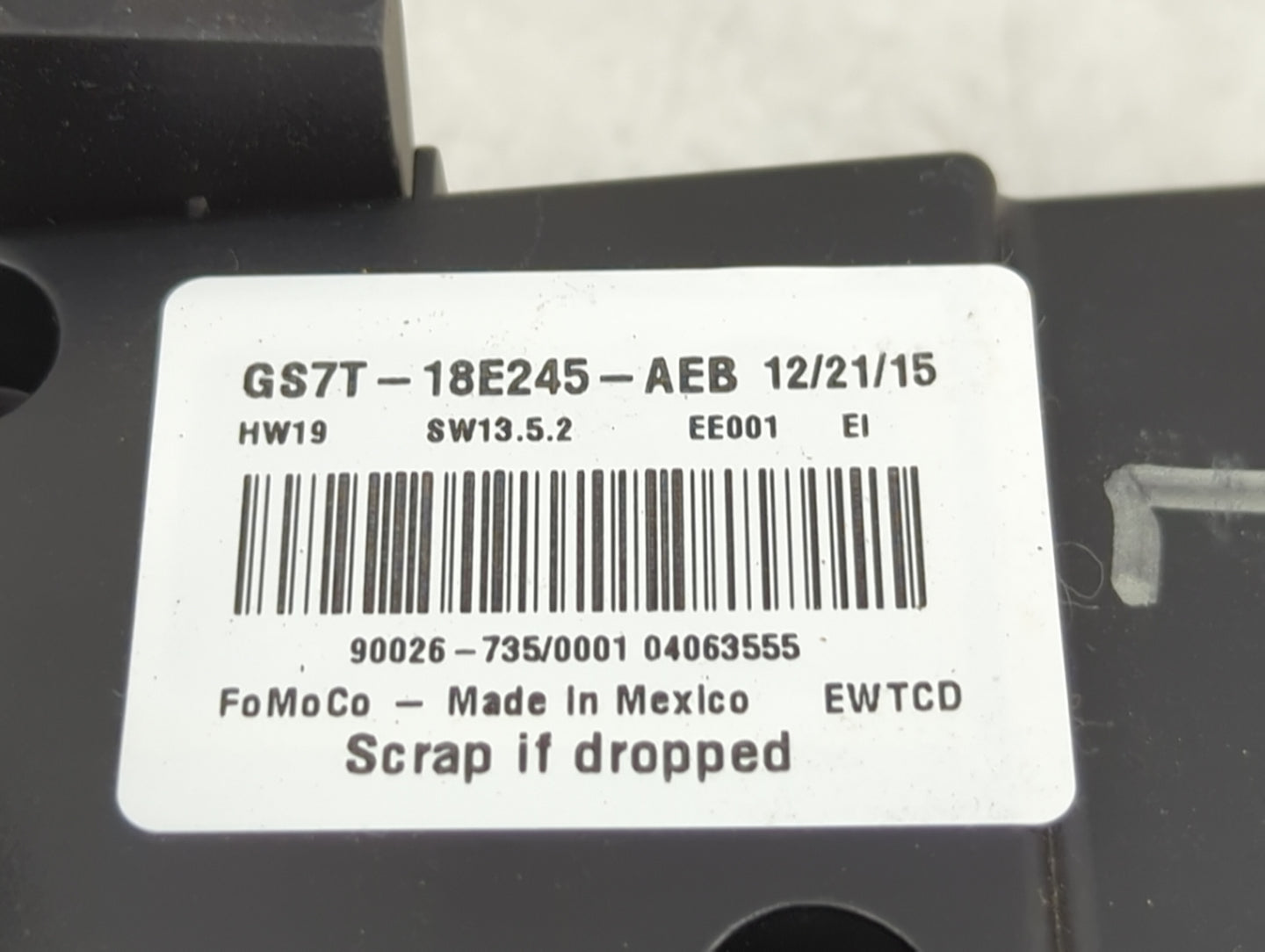 2016-2020 Ford Fusion Radio Control Panel - Oemusedautoparts1.com