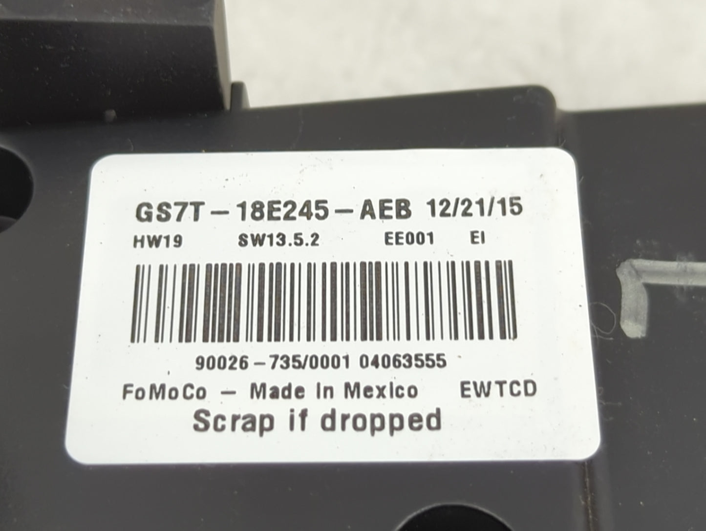 2016-2020 Ford Fusion Radio Control Panel - Oemusedautoparts1.com