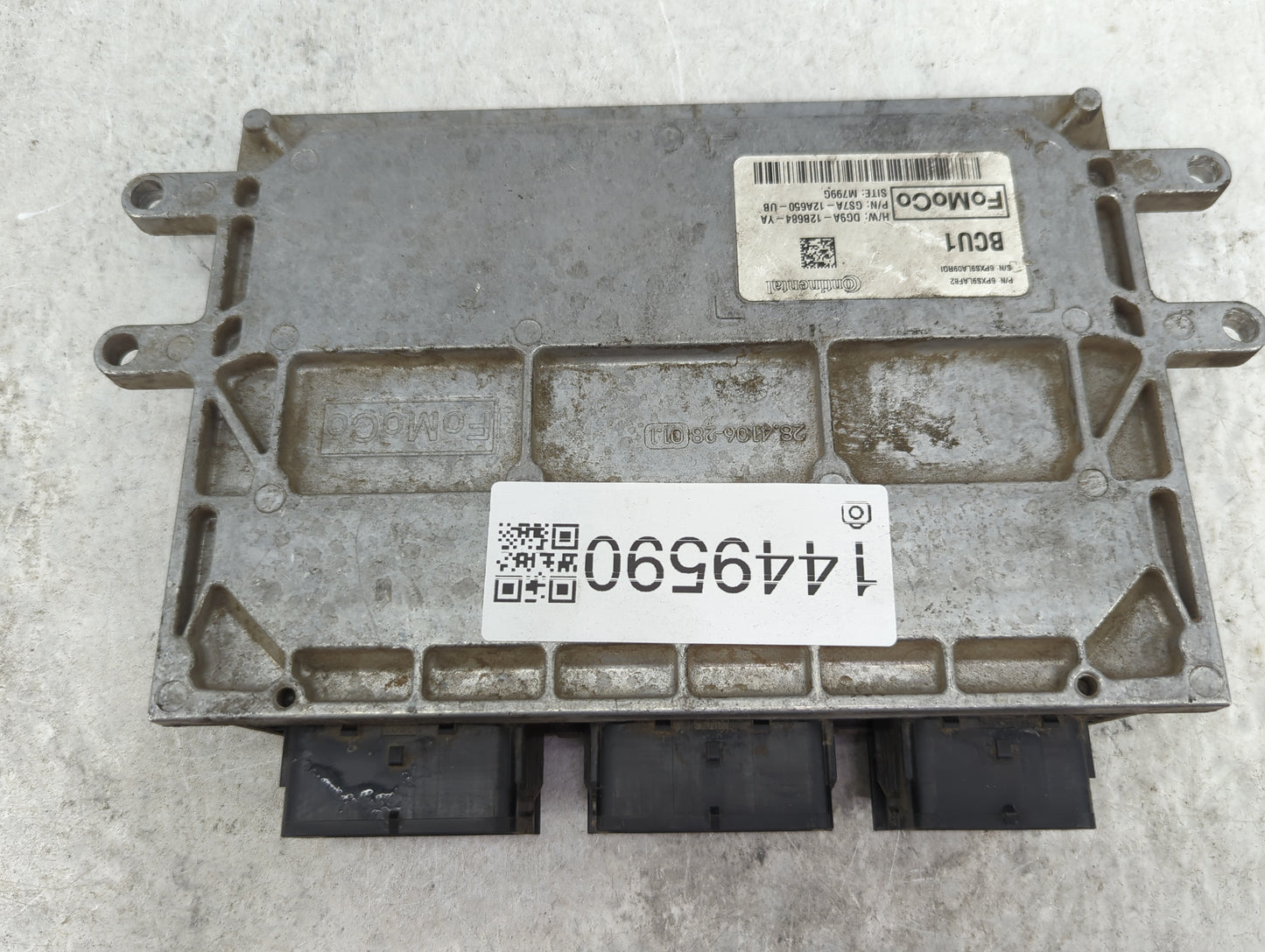 2014-2016 Ford Fusion PCM Engine Control Computer ECU ECM PCU OEM P/N:DG9A-12B684-YA GS7A-12A650-UB Fits Fits 2014 2015 2016
