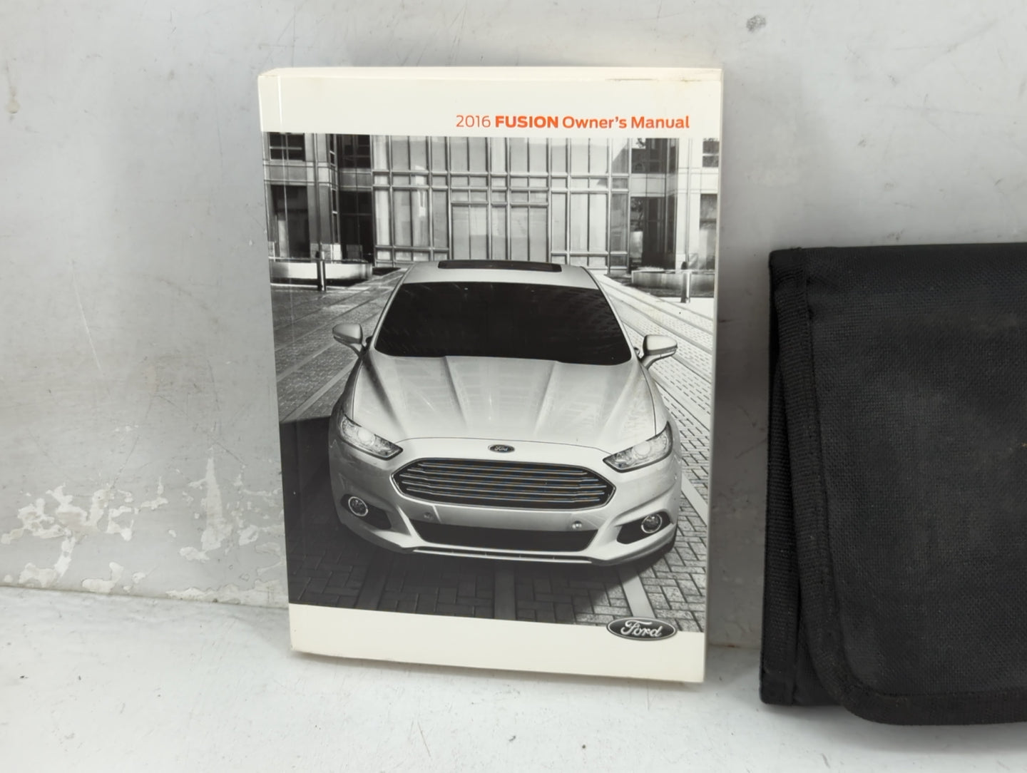 2016 Ford Fusion Owners Manual Book Guide P/N:20150203202023 GE5J19A321AA OEM Used Auto Parts - Oemusedautoparts1.com