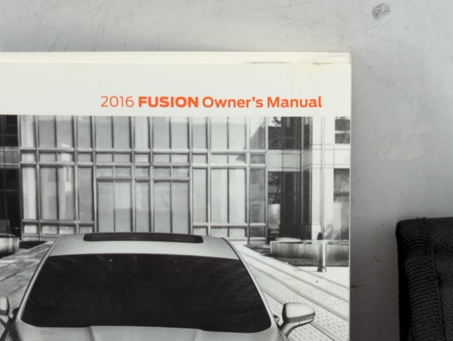 2016 Ford Fusion Owners Manual Book Guide P/N:20150203202023 GE5J19A321AA OEM Used Auto Parts - Oemusedautoparts1.com