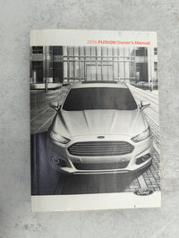 2016 Ford Fusion Owners Manual Book Guide P/N:GE5J19A321AA OEM Used Auto Parts - Oemusedautoparts1.com