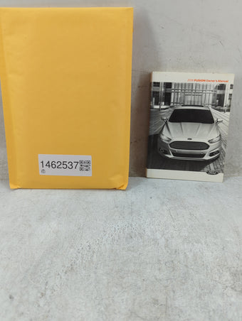 compare product 2016 Ford Fusion Owners Manual Book Guide P/N:GE5J19A321AA OEM Used Auto Parts