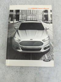 2016 Ford Fusion Owners Manual Book Guide P/N:GE5J19A321AA OEM Used Auto Parts - Oemusedautoparts1.com