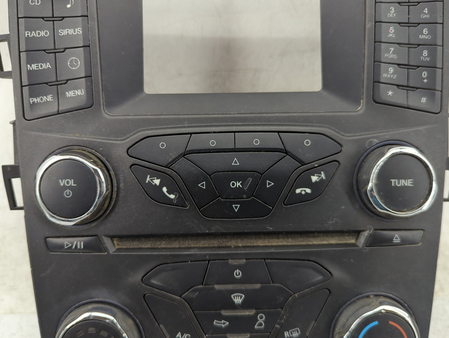 2016-2016 Ford Fusion Radio Control Panel 1464443 - Oemusedautoparts1.com