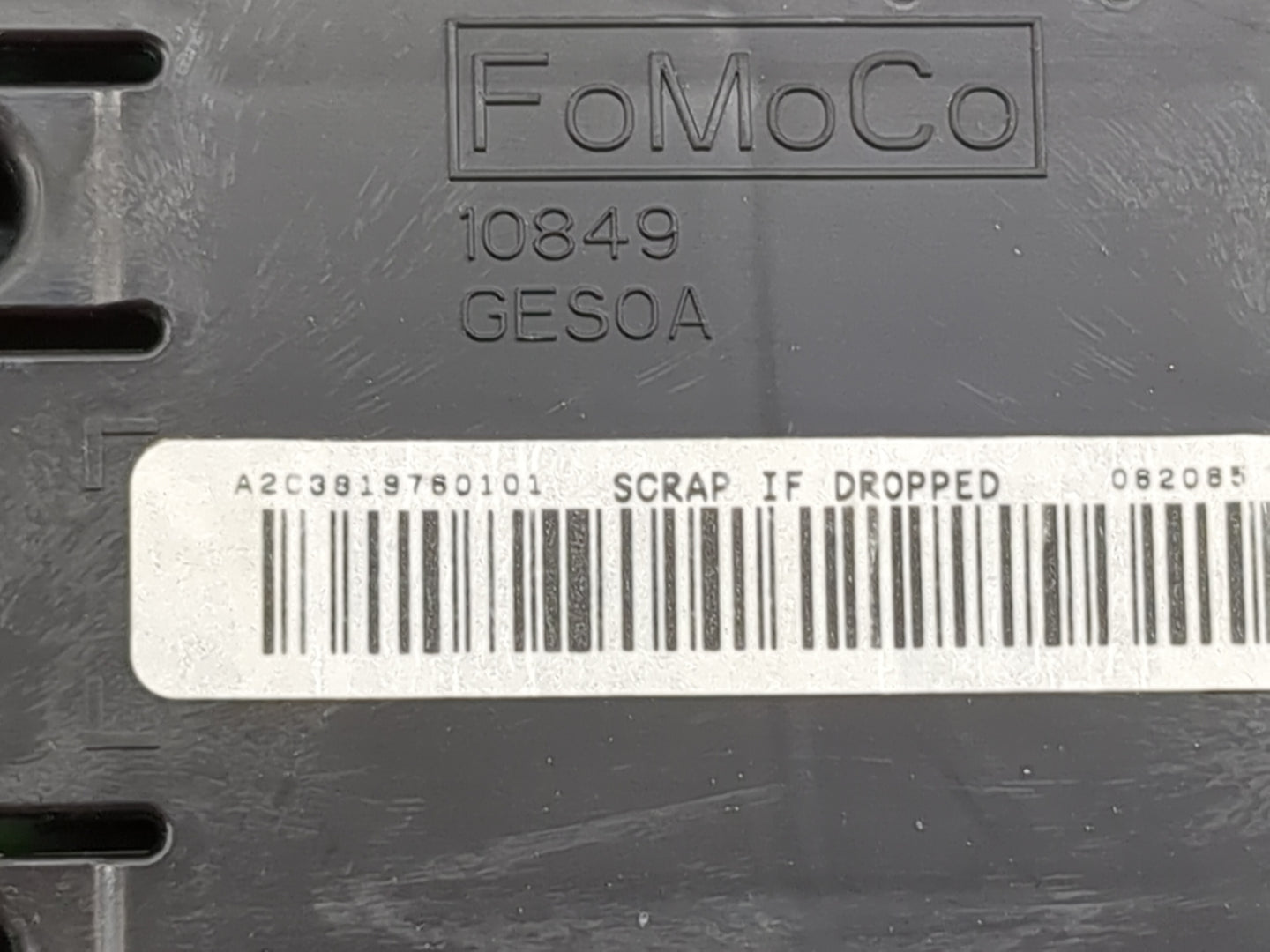2016 Ford Fusion Instrument Cluster Speedometer Gauges P/N:A2C3819760101 10849GES0A Miles: Fits Fits 2017 2018 OEM Used Auto