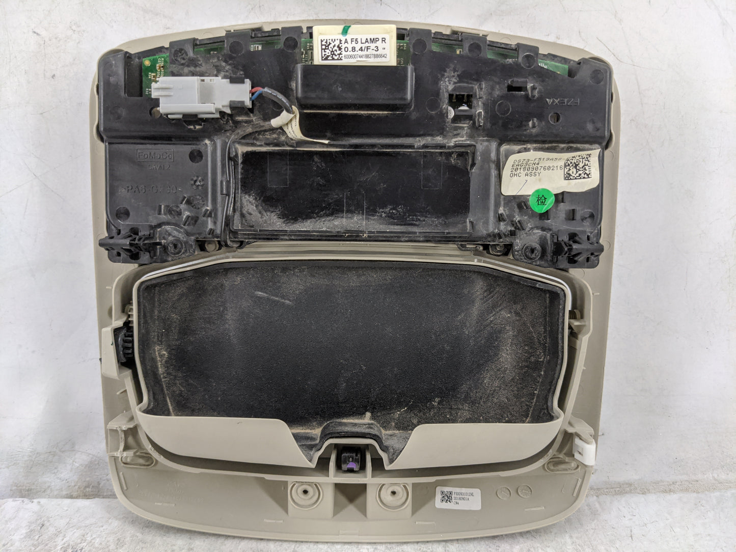 2016 Ford Fusion Overhead Roof Console 1478266 - Oemusedautoparts1.com