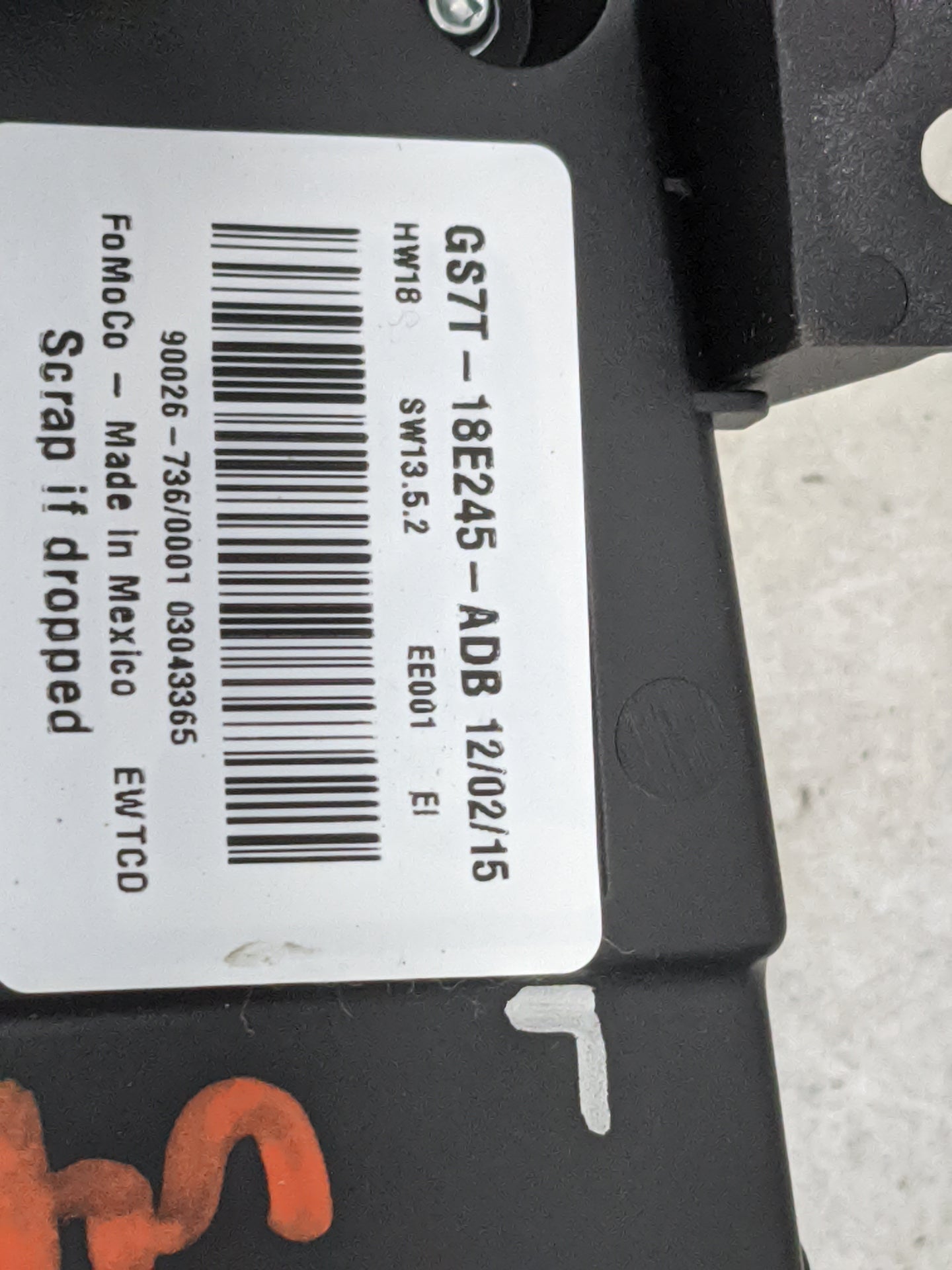 2016-2016 Ford Fusion Radio Control Panel 1483047 - Oemusedautoparts1.com