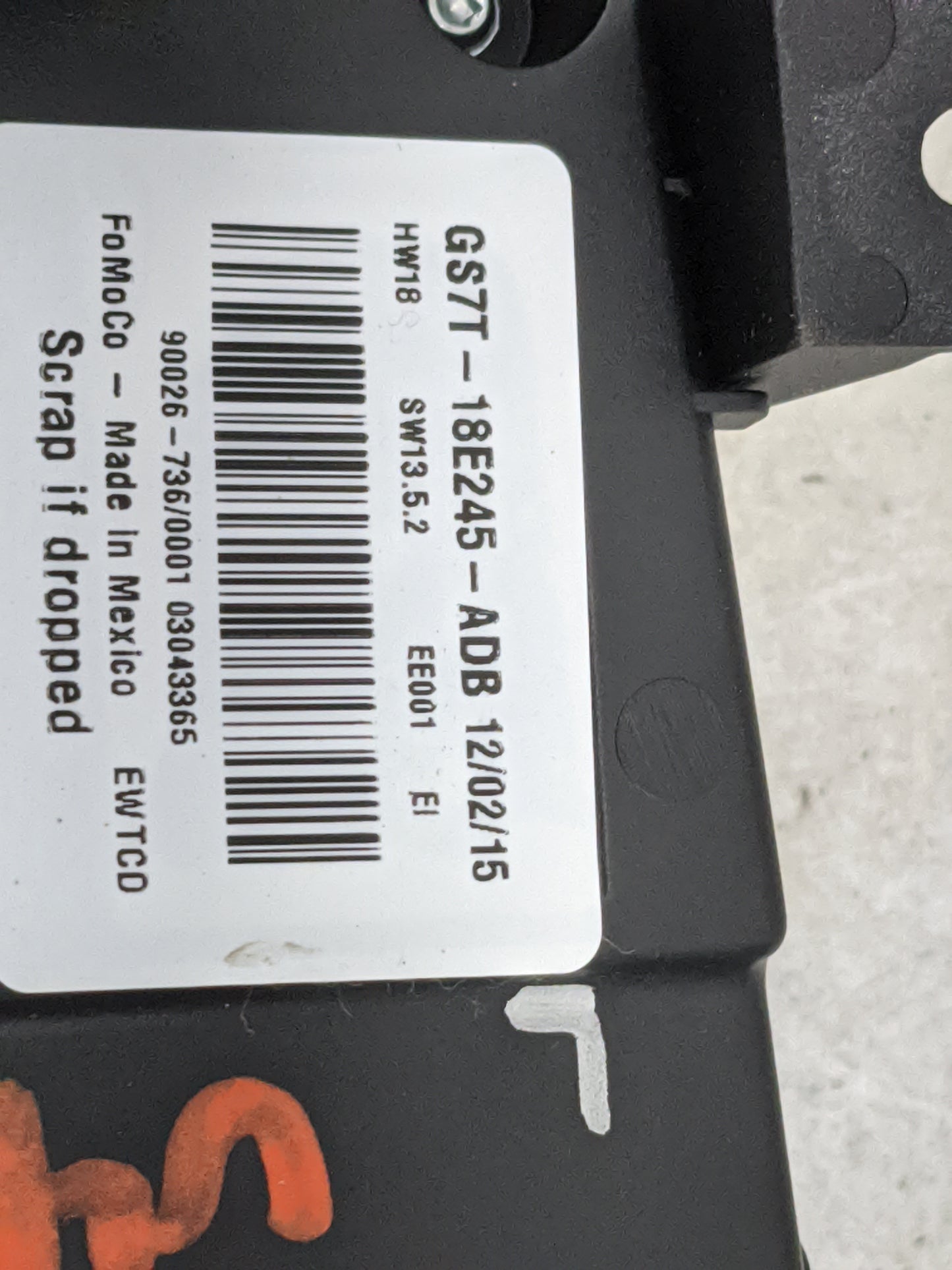 2016-2016 Ford Fusion Radio Control Panel 1483047 - Oemusedautoparts1.com