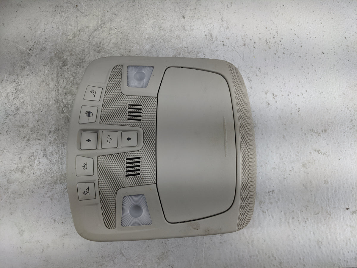 2013-2016 Ford Fusion Overhead Console W/rear Climate Control Gray - Oemusedautoparts1.com