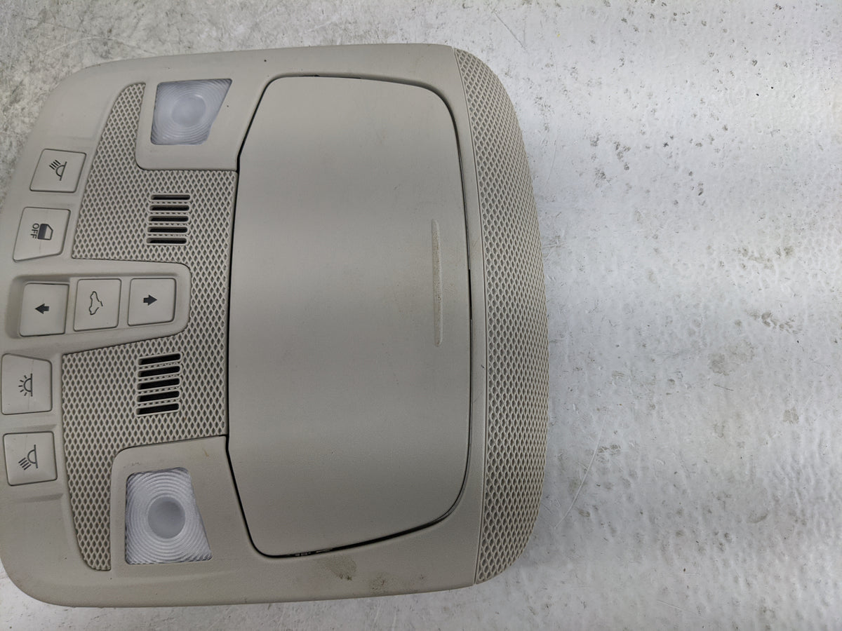 2013-2016 Ford Fusion Overhead Console W/rear Climate Control Gray - Oemusedautoparts1.com