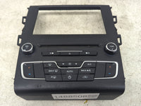 2016 Ford Fusion Climate Control Module Temperature AC/Heater Replacement P/N:G87T-18E245-ADB Fits OEM Used Auto Parts - Oem
