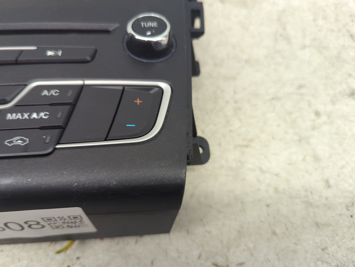 2016 Ford Fusion Climate Control Module Temperature AC/Heater Replacement P/N:G87T-18E245-ADB Fits OEM Used Auto Parts - Oem