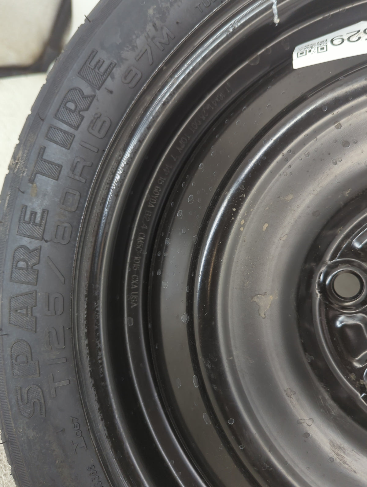 2013-2020 Ford Fusion Spare Donut Tire Wheel Rim Oem 1498529 - Oemusedautoparts1.com