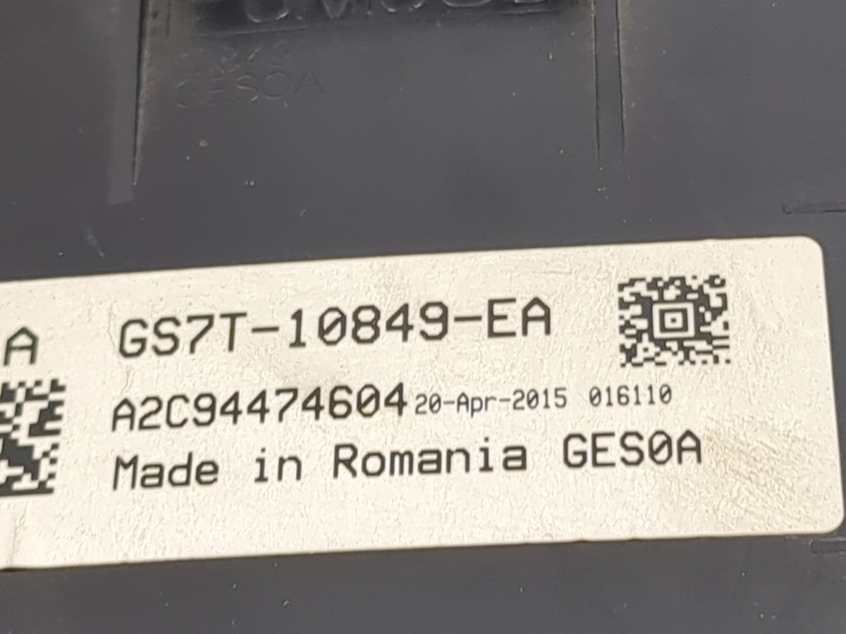 2016 Ford Fusion Instrument Cluster Speedometer Gauges P/N:GS7T-10849-EA A2C94474604 Miles: Fits OEM Used Auto Parts - Oemus