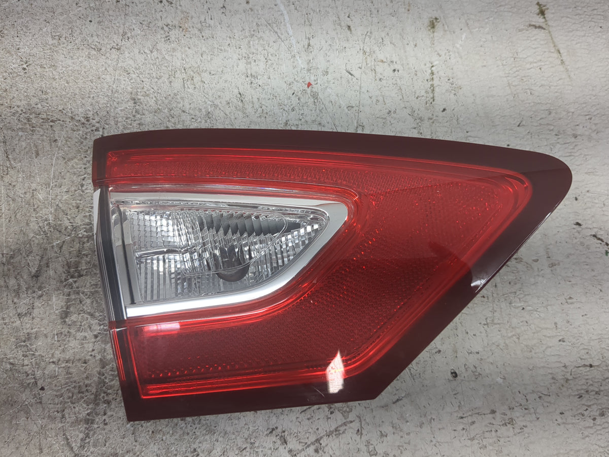 2013-2016 Ford Fusion Driver Left Side Deck Lid Mounted Tail Light Red - Oemusedautoparts1.com