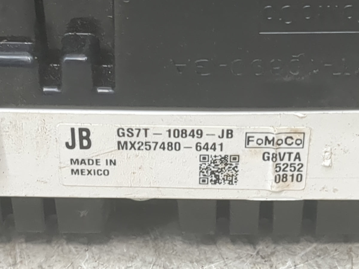 2016 Ford Fusion Instrument Cluster Speedometer Gauges P/N:GS7T-10849-JB MX257480-6441 Miles: Fits OEM Used Auto Parts - Oem