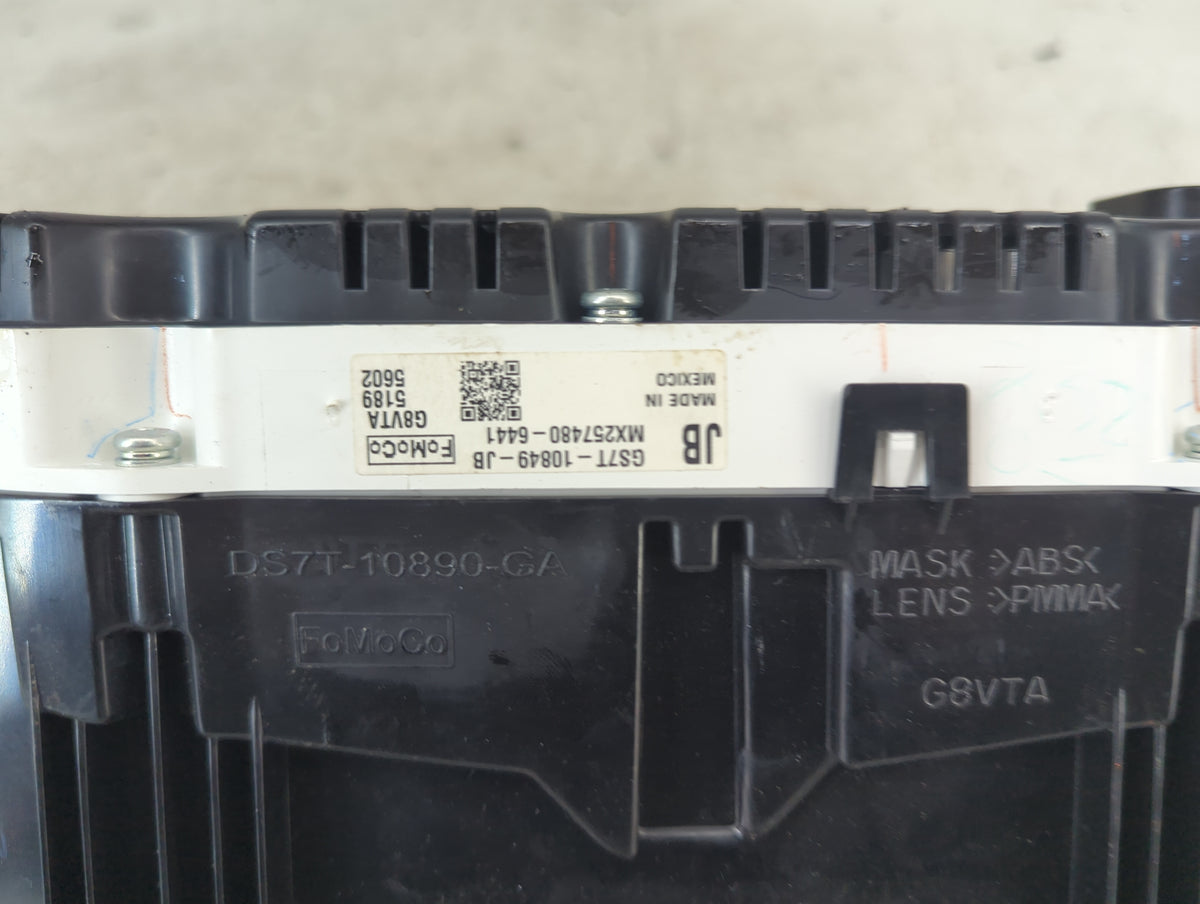 2016 Ford Fusion Instrument Cluster Speedometer Gauges P/N:GS7T-10849-JB DS7T-10890-GA Miles: Fits OEM Used Auto Parts - Oem