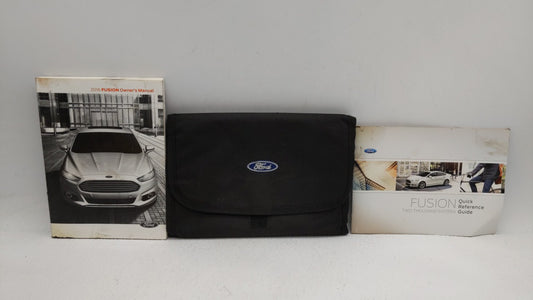 2016 Ford Fusion Owners Manual Book Guide OEM Used Auto Parts