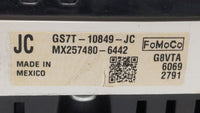 2016 Ford Fusion Instrument Cluster Speedometer Gauges P/N:GS7T-10849-JA GS7T-10849-JC, GS7T-10849-JB Fits OEM Used Auto Par
