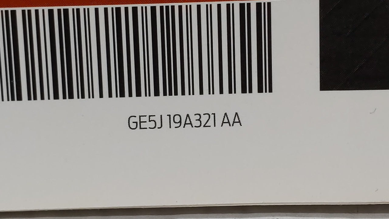 2016 Ford Fusion Owners Manual Book Guide OEM Used Auto Parts - Oemusedautoparts1.com