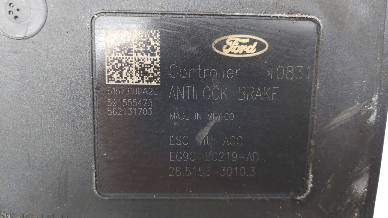 2014-2016 Ford Fusion ABS Pump Control Module Replacement P/N:EG9C-2C405-AF EG9C-2C405-AE, EG9C-2C405-DF Fits Fits 2014 2015