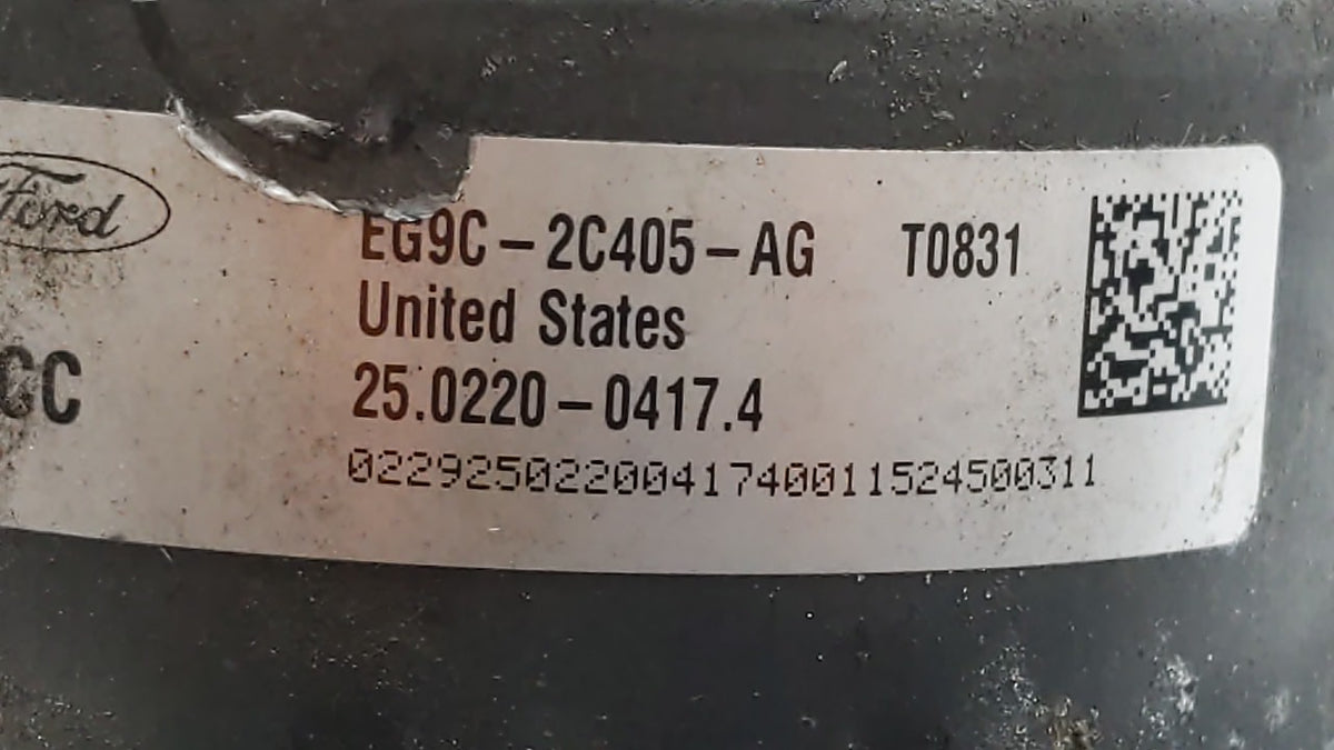 2014-2016 Ford Fusion Anti-Lock Brake ABS Pump Module Actuator OEM P/N:EG9C-2C405-AF EG9C-2C405-AE Fits Fits 2014 2015 2016 