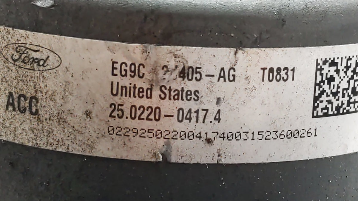 2014-2016 Ford Fusion Anti-Lock Brake ABS Pump Module Actuator OEM P/N:EG9C-2C405-AF EG9C-2C405-AE Fits Fits 2014 2015 2016 