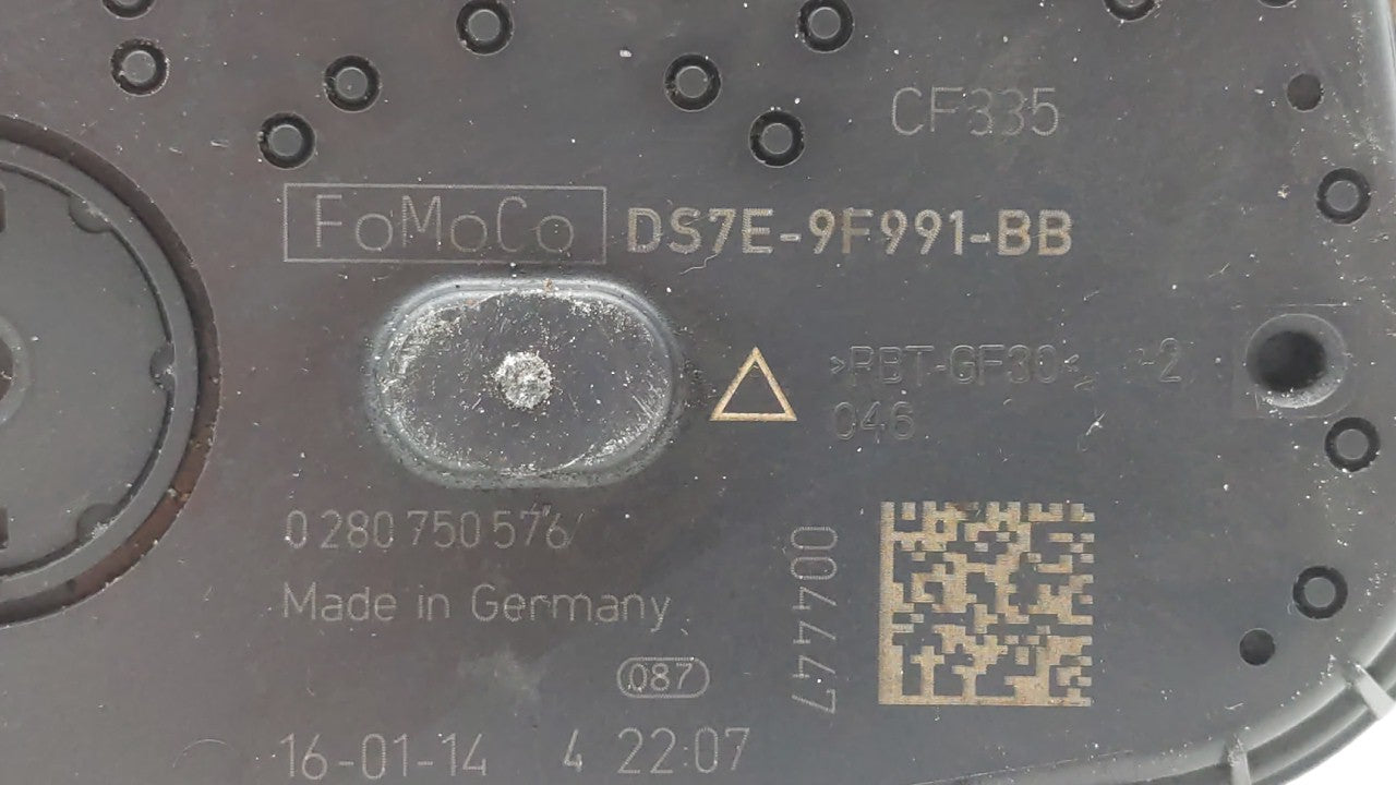 2014-2019 Ford Fusion Throttle Body P/N:DS7E-9F991-BB Fits Fits 2014 2015 2016 2017 2018 2019 OEM Used Auto Parts - Oemuseda