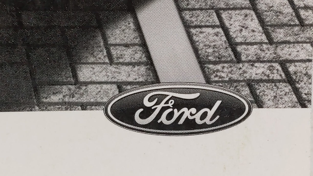 2016 Ford Fusion Owners Manual Book Guide OEM Used Auto Parts - Oemusedautoparts1.com