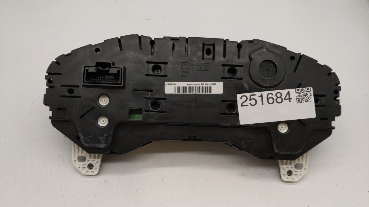 2016 Ford Fusion Instrument Cluster Speedometer Gauges P/N:GS7T-10849-EA Miles: Fits OEM Used Auto Parts - Oemusedautoparts1