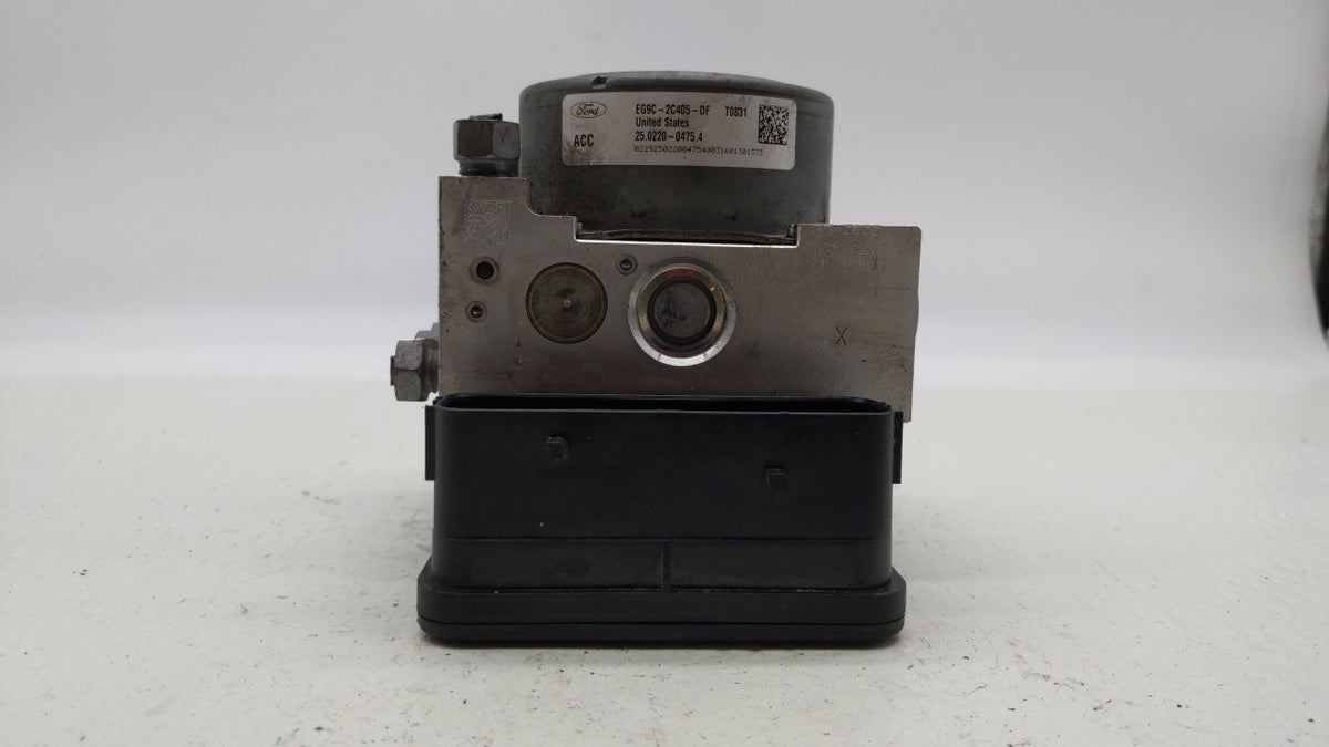 2014-2016 Ford Fusion Anti-Lock Brake ABS Pump Module Actuator OEM P/N:EG9C-2C405-AF EG9C-2C405-AE Fits Fits 2014 2015 2016 
