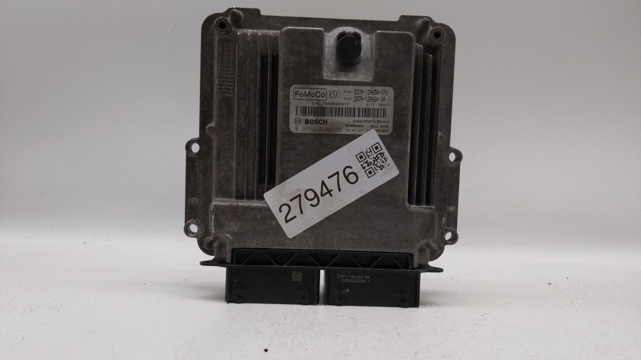 2014-2016 Ford Fusion PCM Engine Control Computer ECU ECM PCU OEM P/N:ES7A-12A650-DFC ES7A-12A650-EK Fits Fits 2014 2015 201
